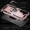 Military Grade Hybrid Case with Ring Grip for Samsung Galaxy S24 - Rose Gold