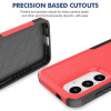 Military Grade TUFF Hybrid Armor Case for Samsung Galaxy S24 Plus - Red