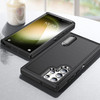 Military Grade TUFF Hybrid Armor Case with Kickstand for Samsung Galaxy S24 Ultra - Black
