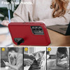 Military Grade Certified TUFF Hybrid Armor Case with Kickstand for Samsung Galaxy S24 - Red