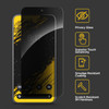 Privacy Tempered Glass Screen Protector for Samsung Galaxy S24 Plus