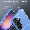 Shade Series Hybrid Case with MagSafe Magnetic Ring for Samsung Galaxy S24 - Blue