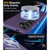 Shade Series Hybrid Case with MagSafe Magnetic Ring for Samsung Galaxy S24 - Purple
