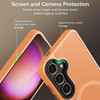 Shade Series Hybrid Case with MagSafe Magnetic Ring for Samsung Galaxy S24 - Orange