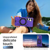 Military Grade TUFF Case with MagSafe Magnetic Rotating Ring Stand for Samsung Galaxy S24 - Purple
