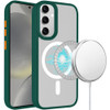 Shade Series Hybrid Case with Magnetic MagSafe Ring for Samsung Galaxy S24 Plus - Green