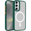 Shade Series Hybrid Case with Magnetic MagSafe Ring for Samsung Galaxy S24 Plus - Green
