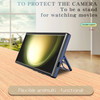 MagSafe Compatible Military Grade Hybrid Case with Camera Ring Stand for Samsung Galaxy S24 Ultra - Blue