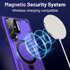 Military Grade Advanced Armor Case with MagSafe Magnetic Ring Stand for Samsung Galaxy S24 Ultra - Purple