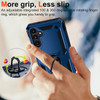 Military Grade Hybrid Case with Ring Grip for Samsung Galaxy A25 5G - Blue
