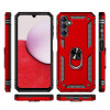 Military Grade Hybrid Case with Ring Grip for Samsung Galaxy A25 5G - Red