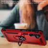 Military Grade Hybrid Case with Ring Grip for Samsung Galaxy A25 5G - Red