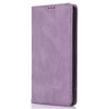 Leather Folio Wallet Case for Samsung Galaxy S24 - Purple