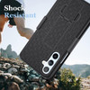 Shell Holster Kickstand Case with Spring Belt Clip for Samsung Galaxy S24 Plus - Black