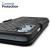 Shell Holster Kickstand Case with Spring Belt Clip for Samsung Galaxy S24 Plus - Black