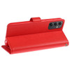 Extra Series Essential Leather Wallet Stand Case for Samsung Galaxy S24 Plus - Red