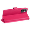 Extra Series Essential Leather Wallet Stand Case for Samsung Galaxy S24 Plus - Pink