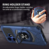 Military Grade Robotic Series Hybrid Case with Ring Grip for Celero 5G Plus 2024 - Blue