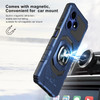 Military Grade Robotic Series Hybrid Case with Ring Grip for Celero 5G Plus 2024 - Blue