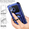 Military Grade Robotic Series Hybrid Case with Ring Grip for Celero 5G Plus 2024 - Blue