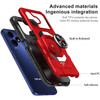 Military Grade Robotic Series Hybrid Case with Ring Grip for Celero 5G Plus 2024 - Red
