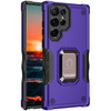 Military Grade Shockproof Hybrid Case with Ring Holder for Samsung Galaxy S24 Ultra - Purple