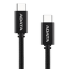 100W 5A USB-C to USB-C Charge and Sync Cable - Black