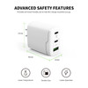 20W Dual USB-C PD 3.0 Power Delivery + 18W Quick Charge 3.0 Wall Charger - White