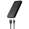 Portable 10000mAh Power Bank Dual USB Battery - Black
