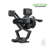 Gravity Car Air Vent Cell Phone Mount Holder with Auto Lock Mechanism - Black