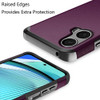 Shockproof Air Cushion Hybrid Case for Motorola Moto G Power 5G 2024 - Purple