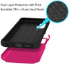 Shockproof Air Cushion Hybrid Case for Motorola Moto G Power 5G 2024 - Hot Pink