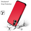 Shockproof Air Cushion Hybrid Case for Motorola Moto G Power 5G 2024 - Red