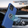 Military Grade 360 Rotating Ring Grip Hybrid Case for Motorola Moto G Power 5G 2024 - Blue