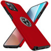 Military Grade 360 Rotating Ring Grip Hybrid Case for Motorola Moto G Power 5G 2024 - Red