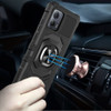 Military Grade Robotic Series Hybrid Case with Ring Grip for Motorola Moto G Power 5G 2024 - Black
