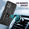 Military Grade Hybrid Case with Ring Grip for Motorola Moto G Power 5G 2024 - Black