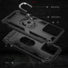 Military Grade Hybrid Case with Ring Grip for Motorola Moto G Power 5G 2024 - Black