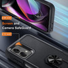 Military Grade TUFF Shockproof Hybrid Armor Case with Ring Grip for Motorola Moto G Power 5G 2024 - Black