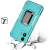 Military Grade Shockproof Hybrid Armor Case with Ring Grip for Motorola Moto G Power 5G 2024 - Teal