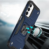 Military Grade Robust Series Dual Layer Hybrid Case with Ring Grip for Samsung Galaxy A35 5G - Blue