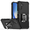 Military Grade Shockproof Hybrid Armor Case with Ring Grip for Samsung Galaxy A35 5G - Black