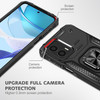 Military Grade Robust Series Dual Layer Hybrid Case with Ring Grip for Motorola Moto G 5G 2024 - Black