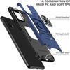 Military Grade Robust Series Dual Layer Hybrid Case with Ring Grip for Motorola Moto G 5G 2024 - Blue