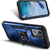 Military Grade Robust Series Dual Layer Hybrid Case with Ring Grip for Motorola Moto G 5G 2024 - Blue