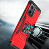Military Grade Robust Series Dual Layer Hybrid Case with Ring Grip for Motorola Moto G 5G 2024 - Red