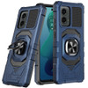Military Grade Robotic Series Hybrid Case with Ring Grip for Motorola Moto G 5G 2024 - Blue