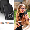 Military Grade 360 Rotating Ring Grip Hybrid Case for Motorola Moto G 5G 2024 - Black