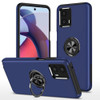 Military Grade 360 Rotating Ring Grip Hybrid Case for Motorola Moto G 5G 2024 - Blue