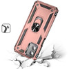 Military Grade Hybrid Case with Ring Grip for Motorola Moto G 5G 2024 - Rose Gold